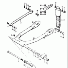 TS400 1972 Маятник задний
