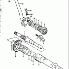 GT550 1972 Кик стартер