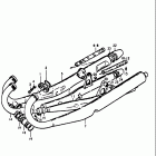 GT750 1972 Глушитель