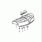 GT750 1972 Сидение