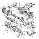 GT750 1972 Трансмиссия