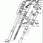 TS400 1972 Передняя вилка
