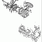 GT550 1972 Переднее колесо