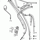 RV90 1972 Руль -тросы