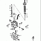 GT380 1972 Carburetor (marked : 33011)