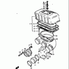 GT750 1972 Воздухозаборник
