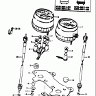 TS185 1971-1972 Спидометр-тахометр
