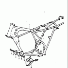 TS125 1971-1972 Рама
