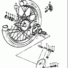 TS185 1971-1972 Переднее колесо