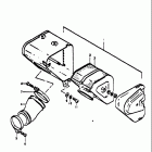 TS185 1971-1972 Воздухозаборник