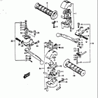 GT380 1972 Рулевые переключатели