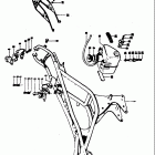 TC120 1971 Frame - oil tank