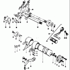 TC120 1971 Механизм  переключения передач