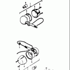 TS185 1971-1972 Turn signal lamp (optional)