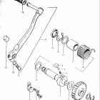 TS250 1969-1970 Кик стартер