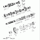 T500 1,2,3 1968-1970 Трансмиссия