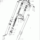 TS250 1969-1970 Front fork (ts250)