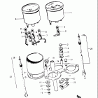 T500 1,2,3 1968-1970 Спидометр-тахометр