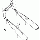 T500 1,2,3 1968-1970 Глушитель