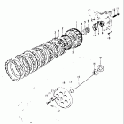 T500 1,2,3 1968-1970 Сцепление