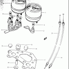 TS250 1969-1970 Speedometer - tachometer (ts250-2)