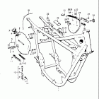 T500 1,2,3 1968-1970 Frame - oil tank