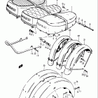 T500 1,2,3 1968-1970 Seat - fender