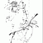 T20 TC250 1969 Silicon rectifier battery - fuse - wiring harness - brak...