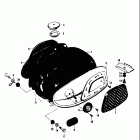 T20 TC250 1969 Топливный бак