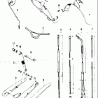 A100 AS100 AC100 1969 Fender-handlebar-cable-rear swinging arm