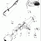 T20 TC250 1969 Tail / brake lamp - fuel tank