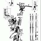 55 M 31 1968 Front fork-handlebar-high beam indicator-rear view mirro...
