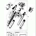 150 S32-2 1968 Front fork-steering lock