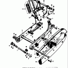 150 S32-2 1968 Rear swinging arm-rear shock absorber
