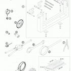 300 XC ENGINE Специальный инструмент
