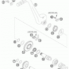 300 EXC/XC-W/SD ENGINE Кик стартер