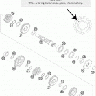 200 XC ENGINE Трансмиссия 2-контрпривод