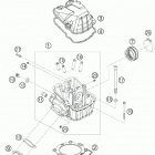 450 EXC USA ENGINE Головка цилиндра