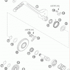 450 EXC USA ENGINE Кик стартер