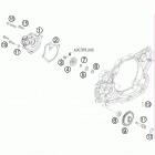 450 EXC USA ENGINE Водяной насос
