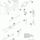105 SX ENGINE Специальный инструмент