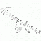 250 EXC-F ENGINE Кик стартер