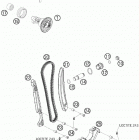 450 XCW SD ENGINE Газо-распределительный механизм