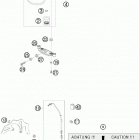450 XCW SD CHASSIS Панель инструментов
