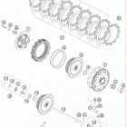 450 EXC USA ENGINE Сцепление