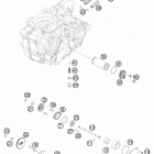 450 EXC USA ENGINE Масляная система