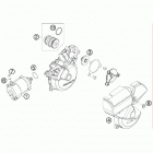 250 XCW ENGINE Электрический стартер