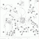 250 SX-F ENGINE Карбюратор