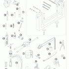 250 EXC-F ENGINE Специальный инструмент