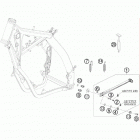 250 XCFW CE CHASSIS Подножки